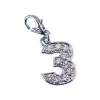 So Charm Bijoux Charms<Charms Et Perles So Charm - CH0006 - Charm Chiffre 3