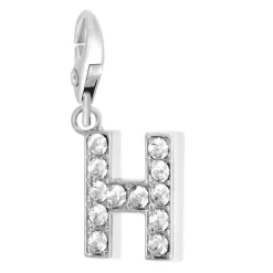 So Charm Bijoux Charms<Charms Et Perles So Charm - CH0021-ARGENT - Charm Lettre H