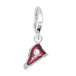 So Charm Bijoux Charms<Charms Et Perles So Charm - CH0723-ROUGE - Charm Chaussure Rouge Argent