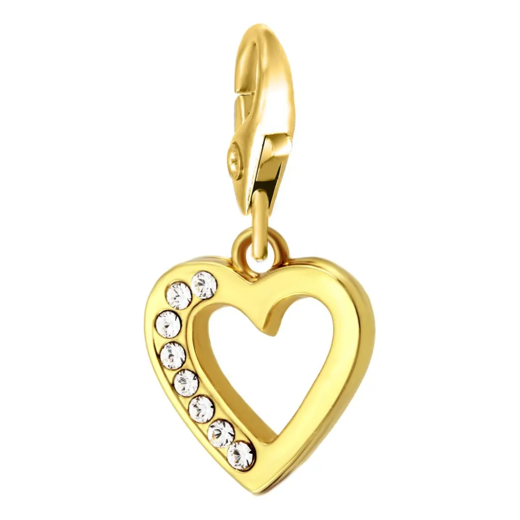 So Charm Bijoux Charms<Charms Et Perles So Charm - CH0042-DORE - Charm Coeur