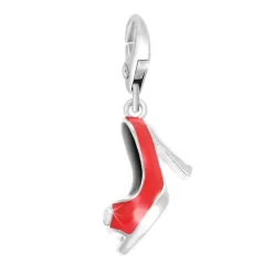 So Charm Bijoux Charms<Charms Et Perles So Charm - CH0447-ARGENT - Charm Chaussure Rouge