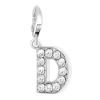 So Charm Bijoux Charms<Charms Et Perles So Charm - CH0017-ARGENT - Charm Lettre D
