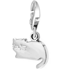 So Charm Bijoux Charms<Charms Et Perles So Charm - CH1257-ARGENT - Charm Chat