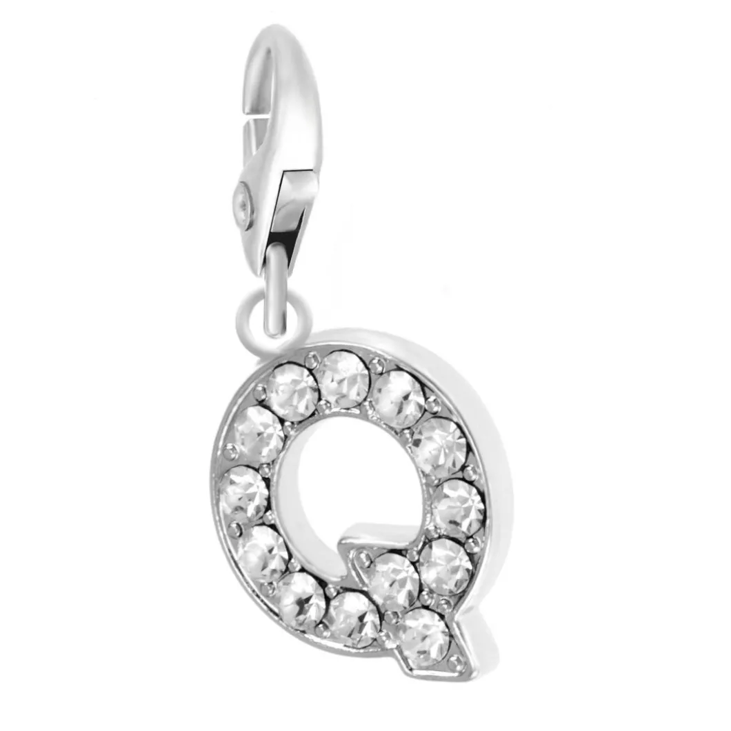 So Charm Bijoux Charms<Charms Et Perles So Charm - CH0030-ARGENT - Charm Lettre Q