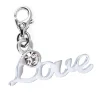 So Charm Bijoux Charms<Charms Et Perles So Charm - CH0189-ARGENT - Charm Love Strass
