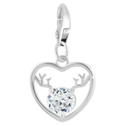 So Charm Bijoux Charms<Charms Et Perles So Charm - CH1293- - Charm Coeur Argent
