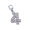 So Charm Bijoux Charms<Charms Et Perles So Charm - CH0007 - Charm Chiffre 4
