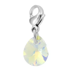 So Charm Bijoux Charms<Charms Et Perles So Charm - CH1296-IRIS - Charm Goutte En Acier