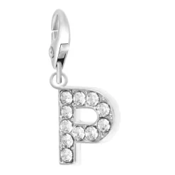 So Charm Bijoux Charms<Charms Et Perles So Charm - CH0029-ARGENT - Charm Lettre P