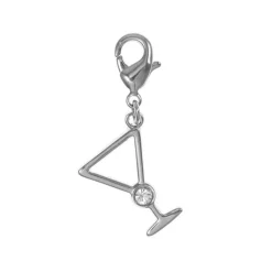So Charm Bijoux Charms<Charms Et Perles So Charm - CH0382-ARGENT - Charm Verre Cocktail