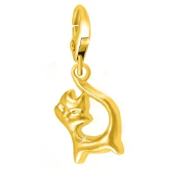 So Charm Bijoux Charms<Charms Et Perles So Charm - CH0113-DORE - Charm Chat Doré