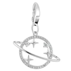 So Charm Bijoux Charms<Charms Et Perles So Charm - CH1285- - Charm Saturne Argent