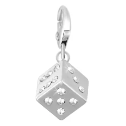 So Charm Bijoux Charms<Charms Et Perles So Charm - CH0002-ARGENT - Charm Dé