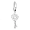 So Charm Bijoux Charms<Charms Et Perles So Charm - CH0060-ARGENT - Charm Clé C?Ur