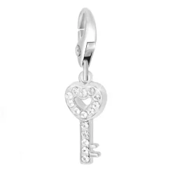 So Charm Bijoux Charms<Charms Et Perles So Charm - CH0060-ARGENT - Charm Clé C?Ur