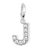 So Charm Bijoux Charms<Charms Et Perles So Charm - CH0023-ARGENT - Charm Lettre J