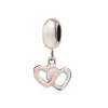 Morellato Charms<Charms Bijoux SCZ953 - DROPS Double Coeur acier émail Bijoux
