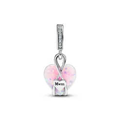 Pandora Charms<Charms Rose Femme Moments