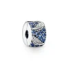 Pandora Charms<Charms Plume Recourbée et Pavé -