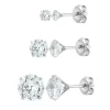 So Charm Bijoux Boucles D'Oreilles<Clous D'Oreilles So Charm - B4176-ARGENT - Boucles D'Oreilles Argentées