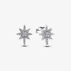 Pandora Boucles D'Oreilles<Clous d’Oreilles Étoile Polaire Scintillante