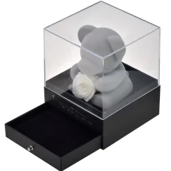 So Charm Montres Coffret<Coffret à bijoux Ourson et rose éternelle blanche - So Charm Noir