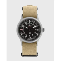 Kelton Montre Cuir<COFFRET : montre Vietnam 2 & second bracelet sable