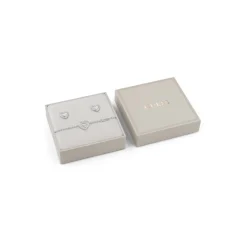 Guess Bijoux Coffret<Coffret Amami Acier Rhodié Pm Et Cœur Nacré Et Pavé Argent