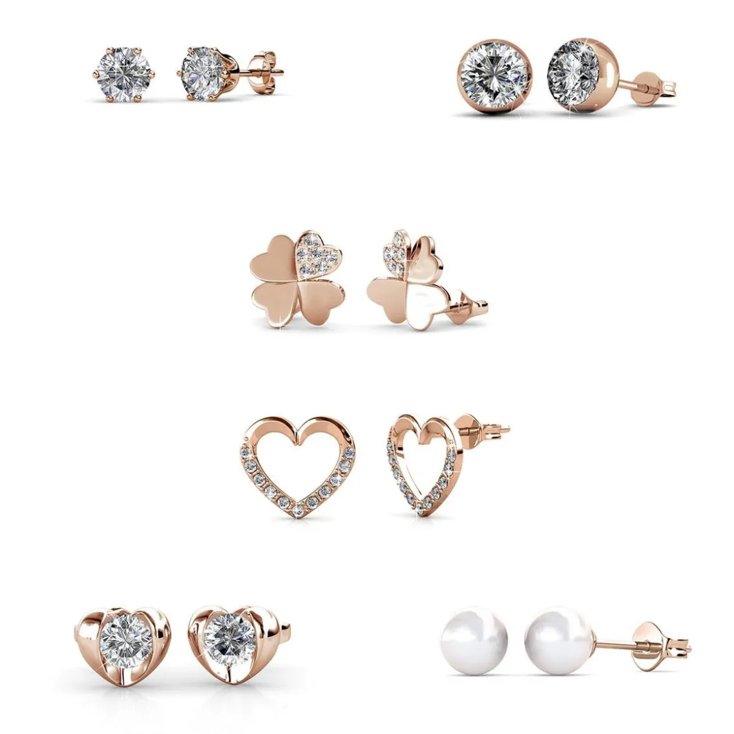 MYC-Paris Coffret<Coffret Cadeaux Cœur 14 Bijoux Finition Or Rosée