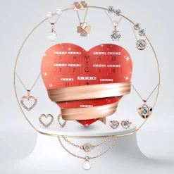 MYC-Paris Coffret<Coffret Cadeaux Cœur 14 Bijoux Finition Or Rosée