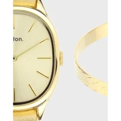 Kelton Montre Cuir<Coffret x Nilaï Paris - Montre Colorama or / Jonc Eternity or