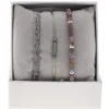 Les Interchangeables Coffret<Coffret A48541 - Strass Box Mini Plaque Ligne Ornements Palladium / Cristal
