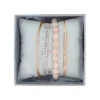 Les Interchangeables Coffret<Coffret A54376 - Strass Box Jonc Fil Rose Or Rose