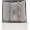 Les Interchangeables Coffret<Coffret A48536 - Strass Box Mini Plaque Ligne Ornements Palladium / Cristal