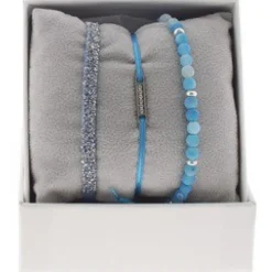 Les Interchangeables Coffret<Coffret A48546 - Strass Box Mini Plaque Ligne Ornements Palladium / Cristal