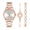 Anne Klein Montre Acier<Coffret Montre Femme AK-3416RGST
