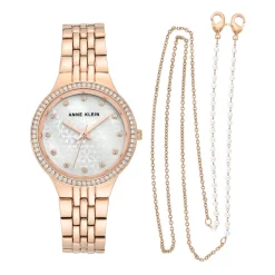 Anne Klein Montre Acier<Coffret Montre Femme AK-3816RGST