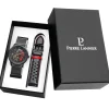 Pierre Lannier Montre Automatique|Montre Cuir<Coffret Montre Homme Paddock - 385C439 Bracelet Cuir et acierNoir