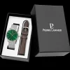 Pierre Lannier Montre Cuir<Coffret Montre Homme Essential - 386C171 Bracelet Cuir Marron