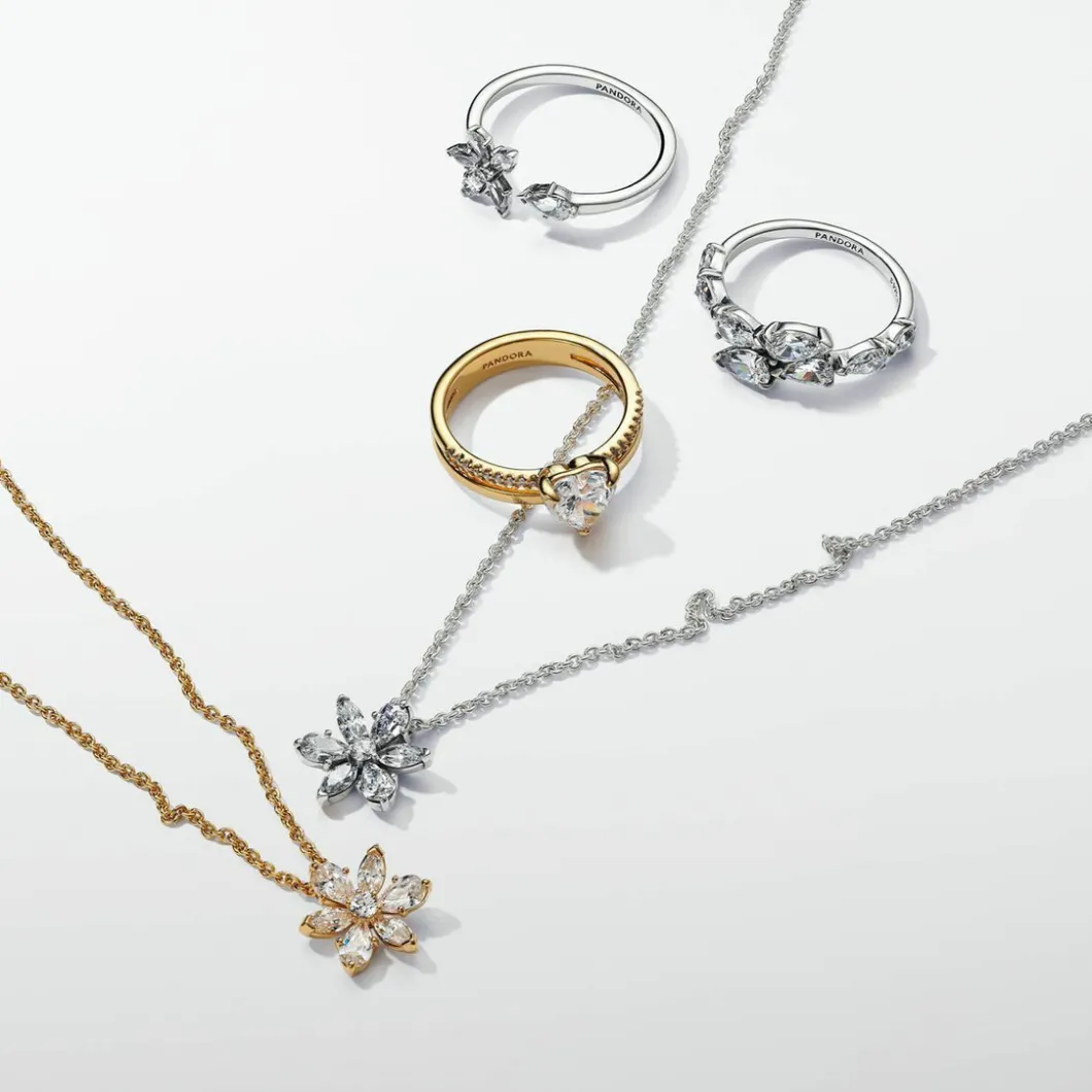 Pandora Collier Et Pendentif<Collier avec Pendentif Herbier Scintillant - Timeless