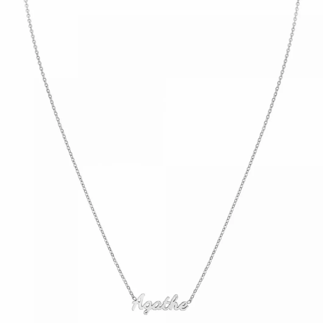 Athème Collier Et Pendentif<Collier B2689-ARGENT-AGATHE
