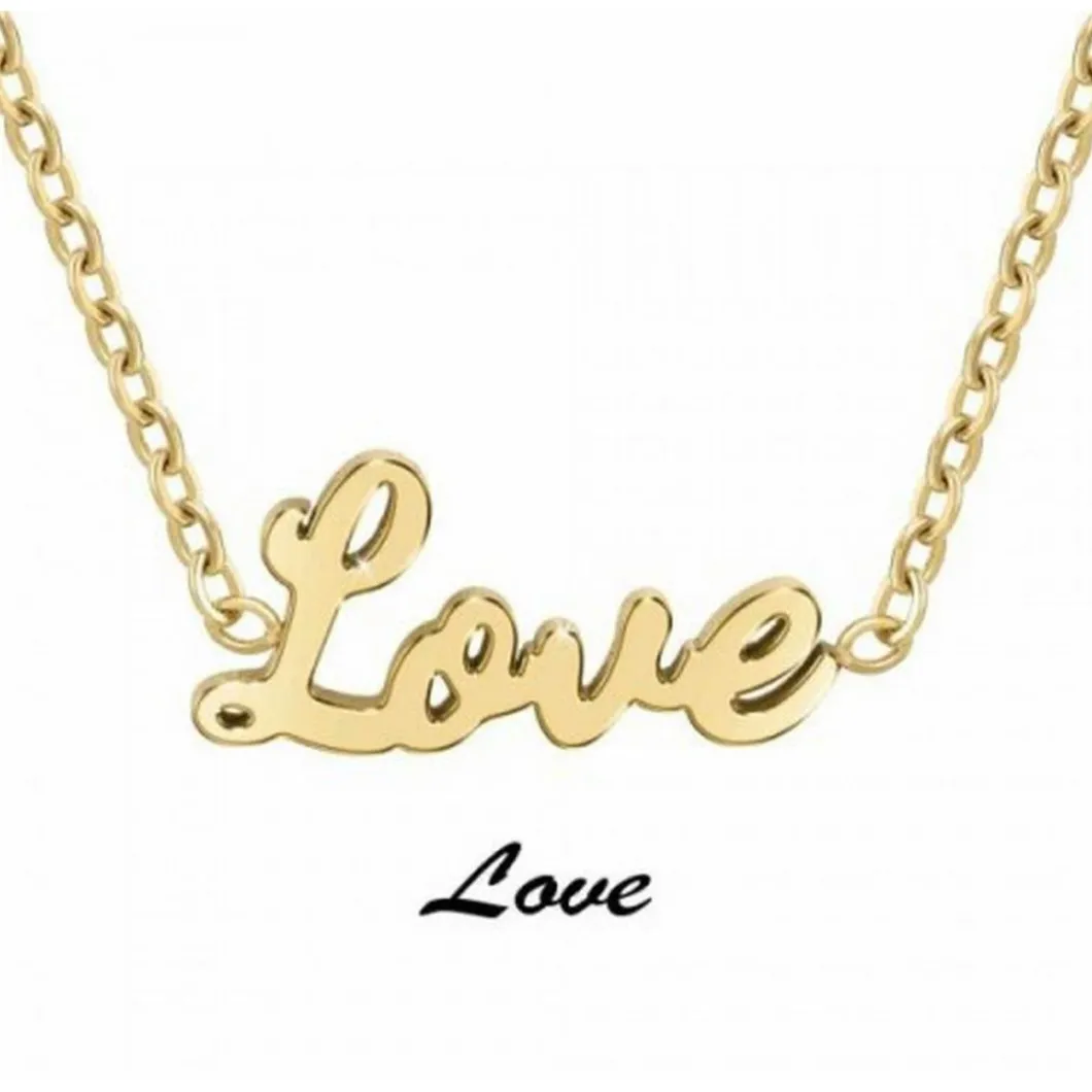 Athème Collier Et Pendentif<Collier B2689-DORE-LOVE