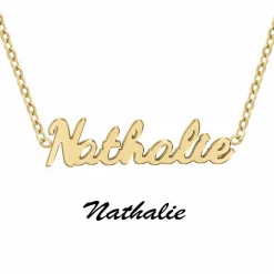 Athème Collier Et Pendentif<Collier B2689-DORE-NATHALIE