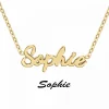 Athème Collier Et Pendentif<Collier B2689-DORE-SOPHIE