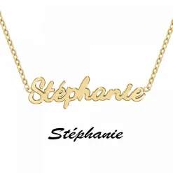 Athème Collier Et Pendentif<Collier B2689-DORE-STEPHANIE