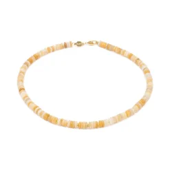 Sloya Collier Et Pendentif<Collier Blima en pierres Jade jaune