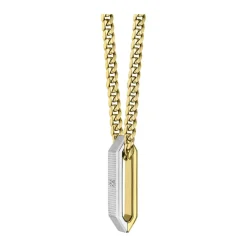 Boss Bijoux Collier Et Pendentif<Collier Homme en Acier Doré