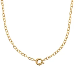 Maison de la Bijouterie Collier Et Pendentif<Collier Chaine femme Plaqué or YUY00W4Y