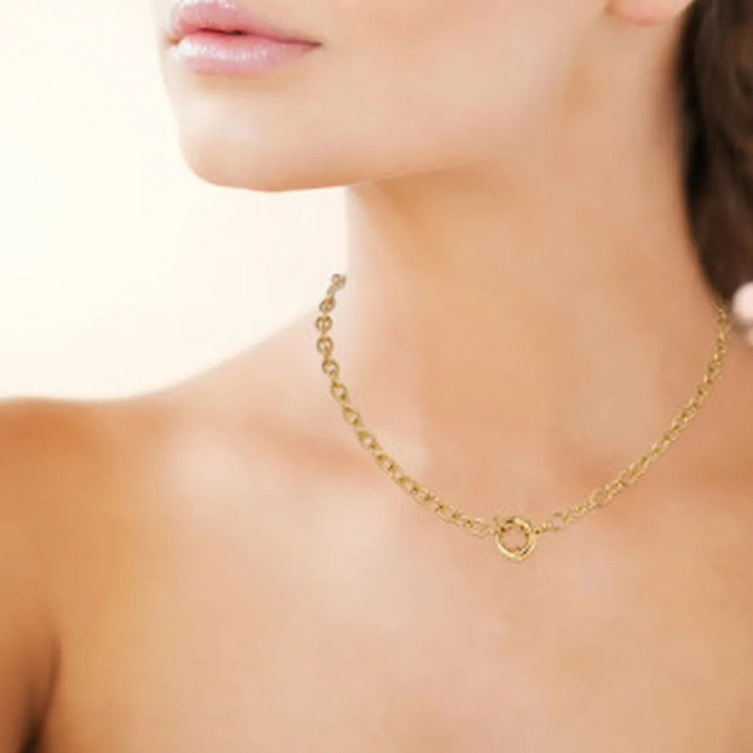 Maison de la Bijouterie Collier Et Pendentif<Collier Chaine femme Plaqué or YUY00W4Y