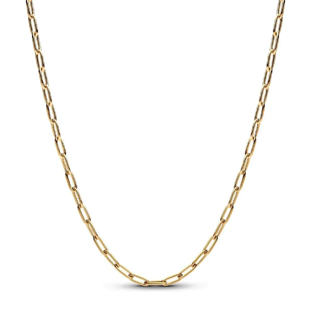 Pandora Collier Et Pendentif<Collier Chaîne à Maillons Allongés Doré